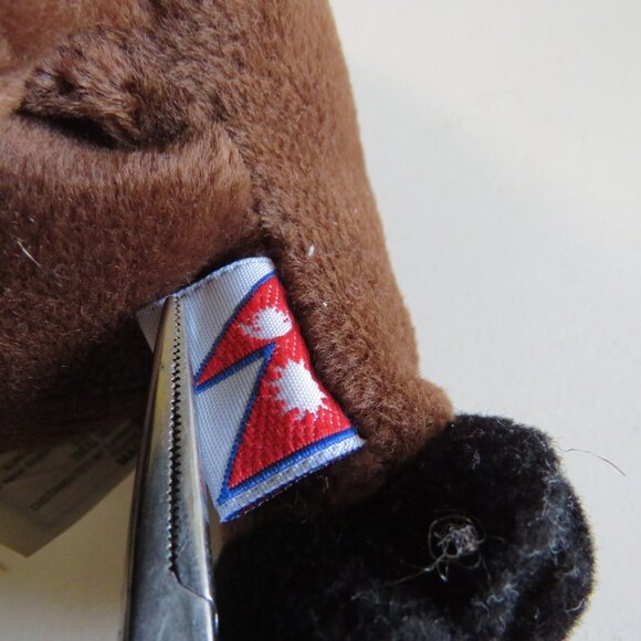 YAK Coca Cola 1999 plush beans 6" tall stuffed animal name brand - Picture 8 of 10